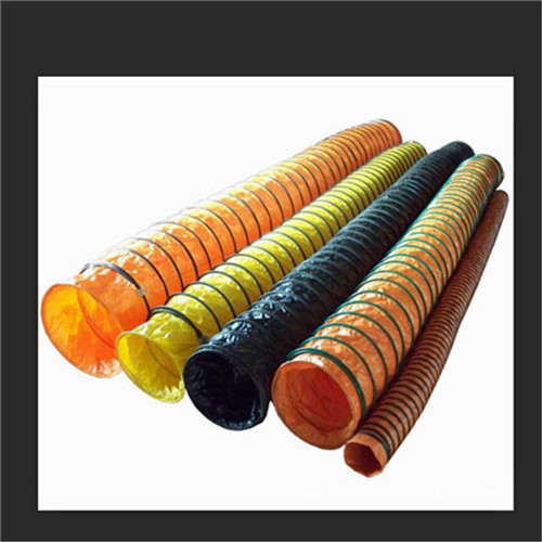 生產PVC阻燃防靜電礦用正壓風筒、正壓導風筒采用圓筒供應